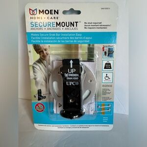 MOEN SMA1005CH SecureMount for Bathroom‎ Shower Grab Bar 1 Anchor - CHROME